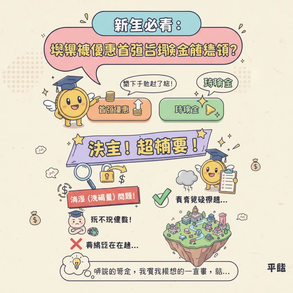 新手必看：娛樂城優惠首儲與體驗金怎麼領？