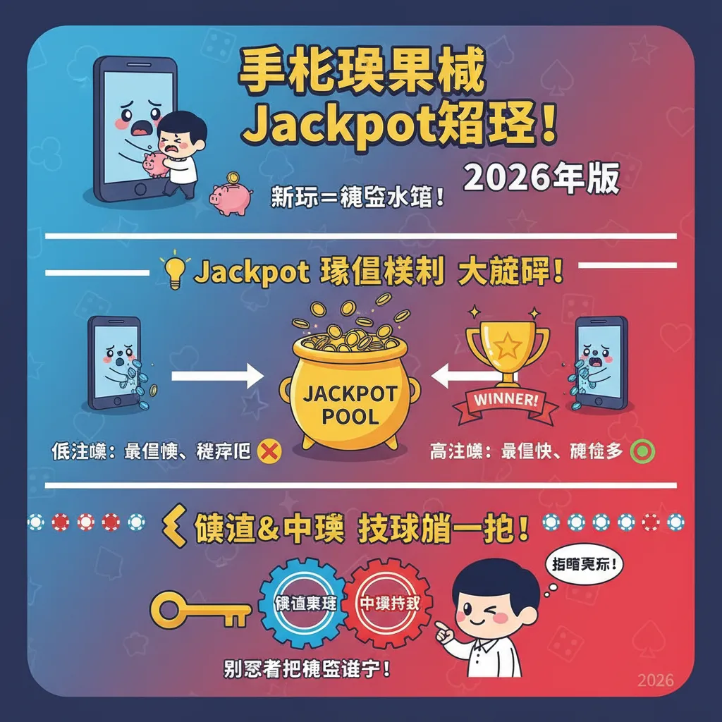 想在手機娛樂城拚Jackpot？掌握這些中獎與儲值技巧